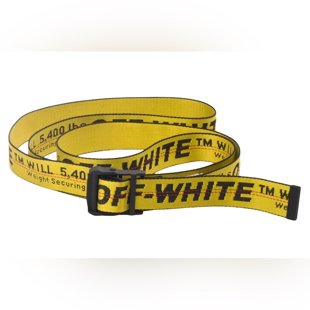 Off White Classic Industrial Belt